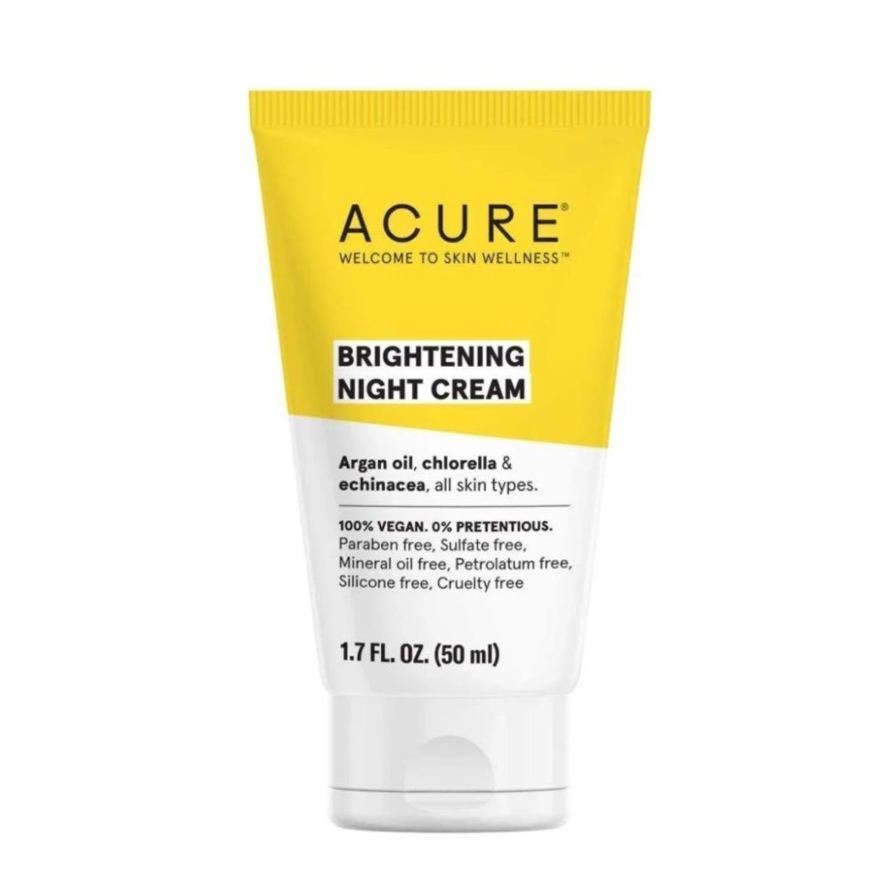 $12❤️‍🔥 LAST 1! ACURE Brightening Night Cream 🌙 ✨ NEW Clean Beauty Moisturizer
